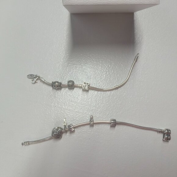 Pandora Bracelets (Small) and Charms in Sterling Silver - Picture 6 of 16
